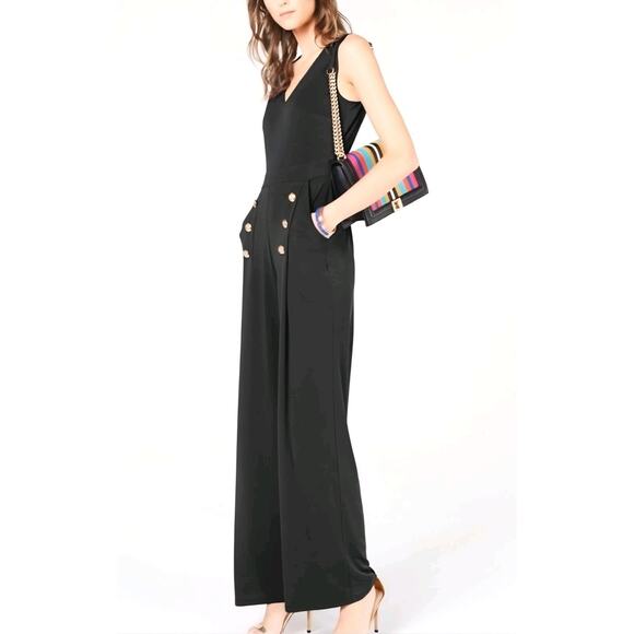 International Concepts Heritage Maxis Black Pants Jumpsuit Romper Size XXL - Picture 1 of 4